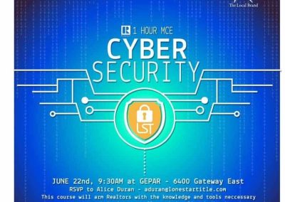 1 Hour MCE Cyber Security June
